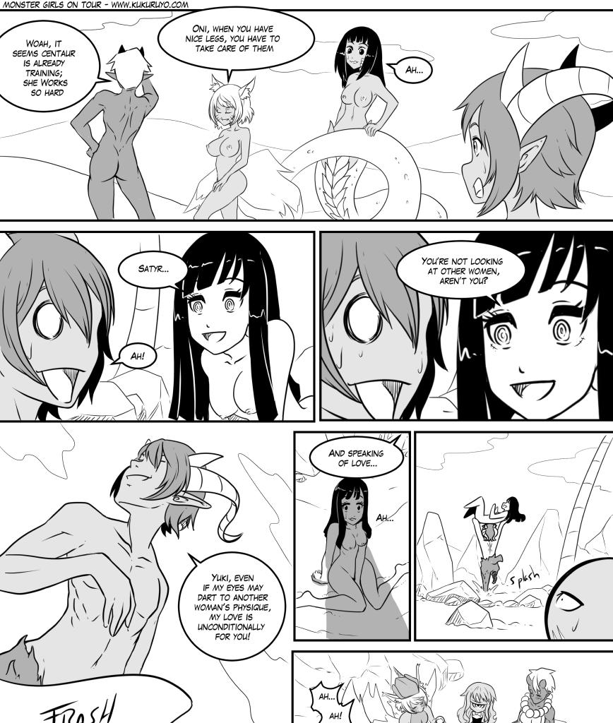Monster girls on tour - Episode 151, Page 1: Page 151